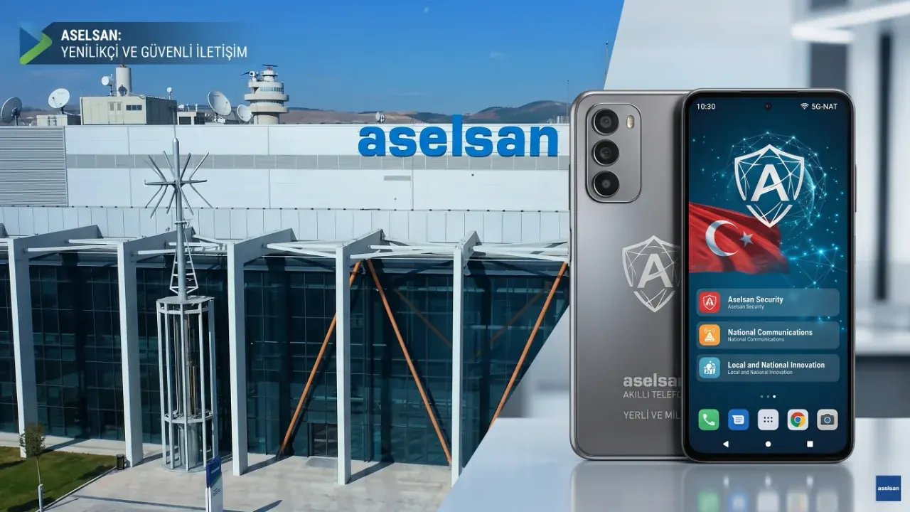 Koyu mat metalden tasarlanmış modern bir akıllı telefonu temsil eden stüdyo görseli