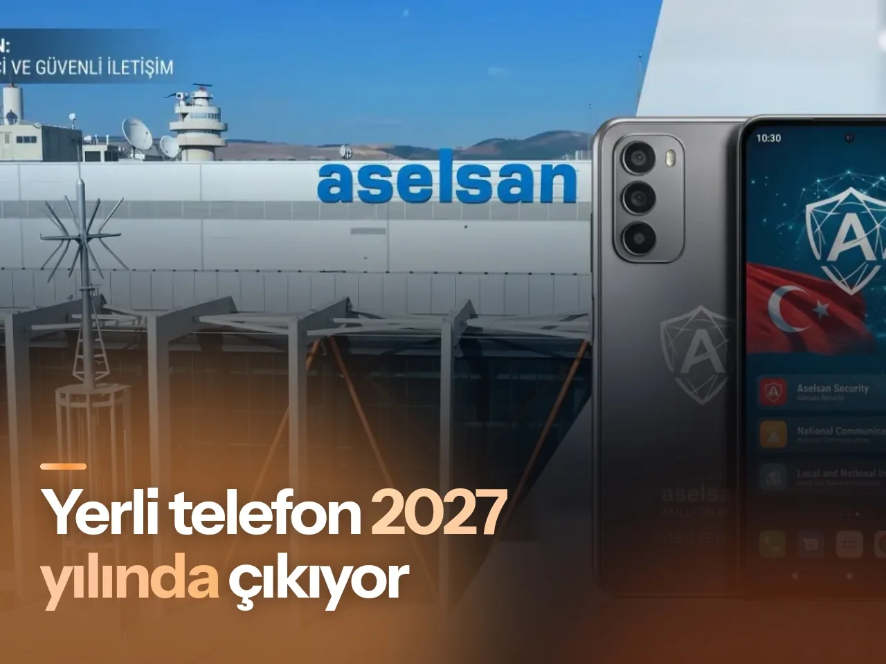 Koyu mat metalden tasarlanmış modern bir akıllı telefonu temsil eden stüdyo görseli