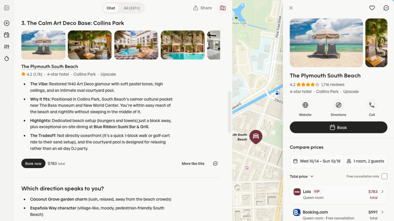 Booking.com'un yeni yapay zeka asistanı Lola: Engadget fotoğrafı (1)