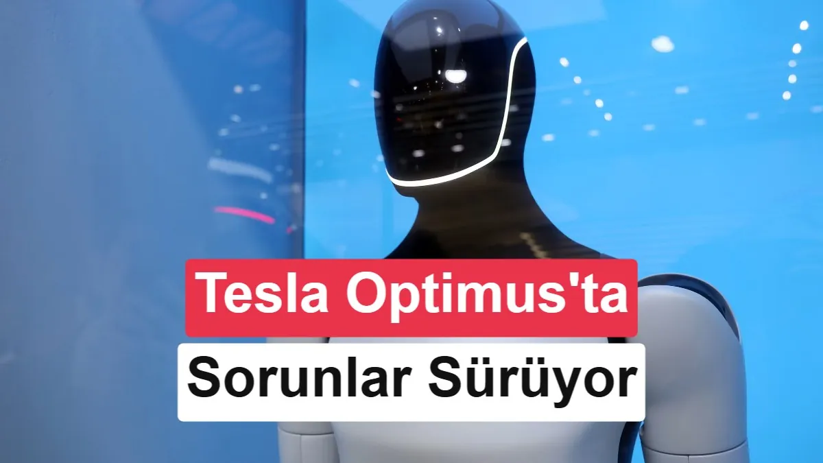 Tesla Optimus robotunun karmaşık mekanik el detayını temsil eden heykelsi stüdyo görseli