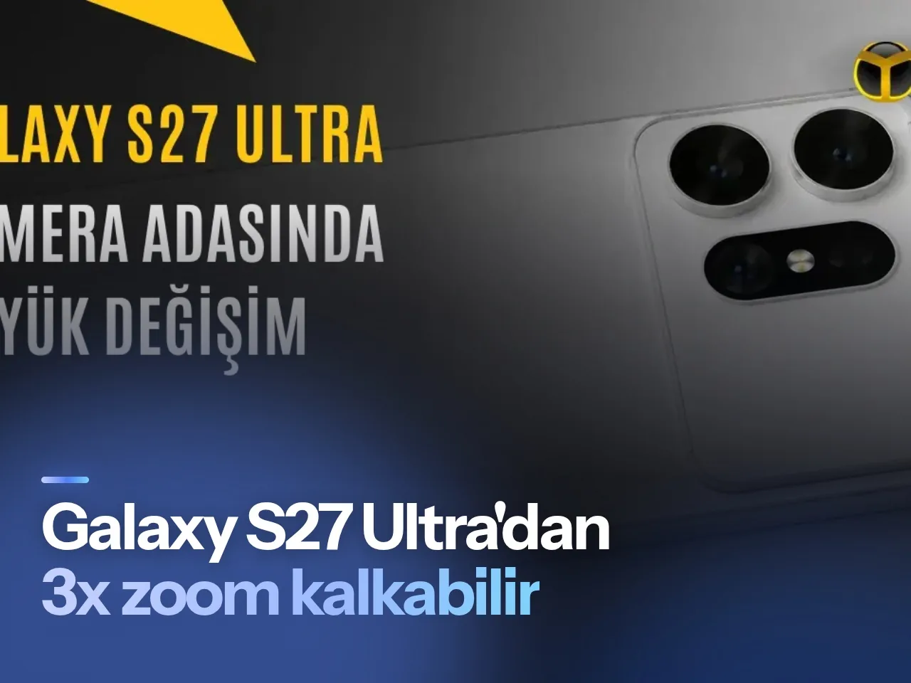 Gri beton zemin üzerinde duran minimalist tasarımlı yeni nesil akıllı telefon