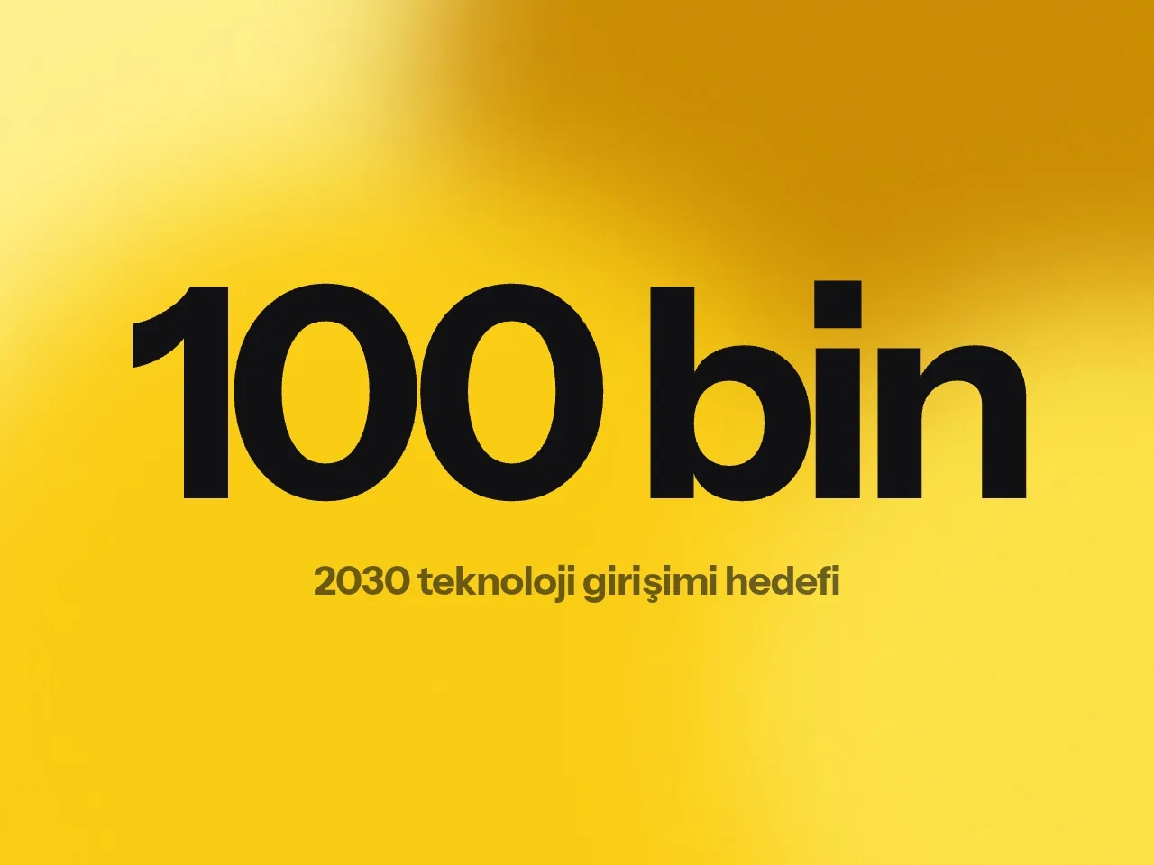 Buzlu cam küplerden oluşan soyut bir yapı, Terminal İstanbul girişimcilik ekosistemini temsil ediyor.