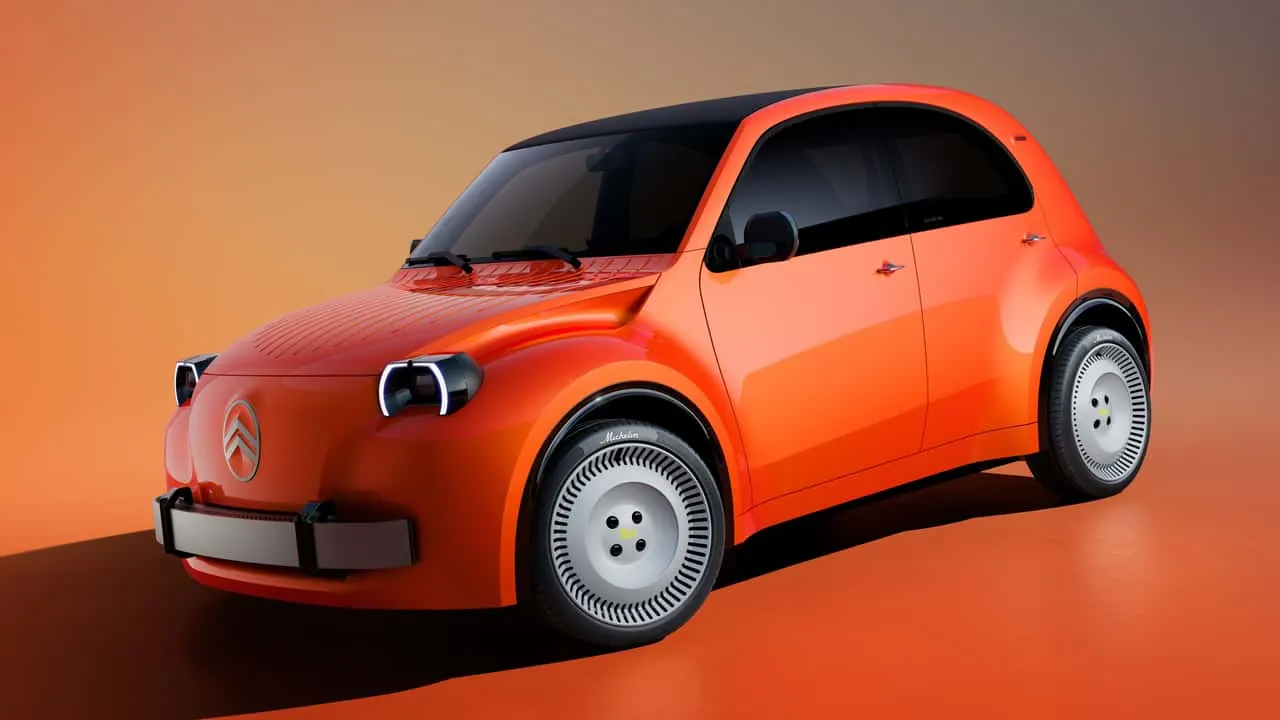 Citroën 2CV elektrikli konsepti tanıtıldı: Motor1 fotoğrafı (2)