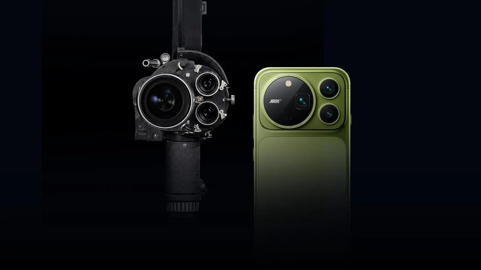 Arri used variants of this three-lens turret design across most of its film cameras.